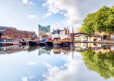 Birmingham Canals Postcard