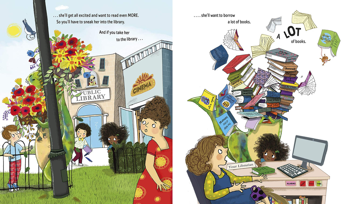 Never Show A T-Rex A Book