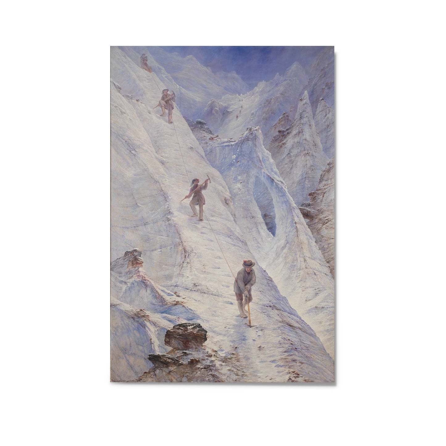 Alpine Climbers Postcard