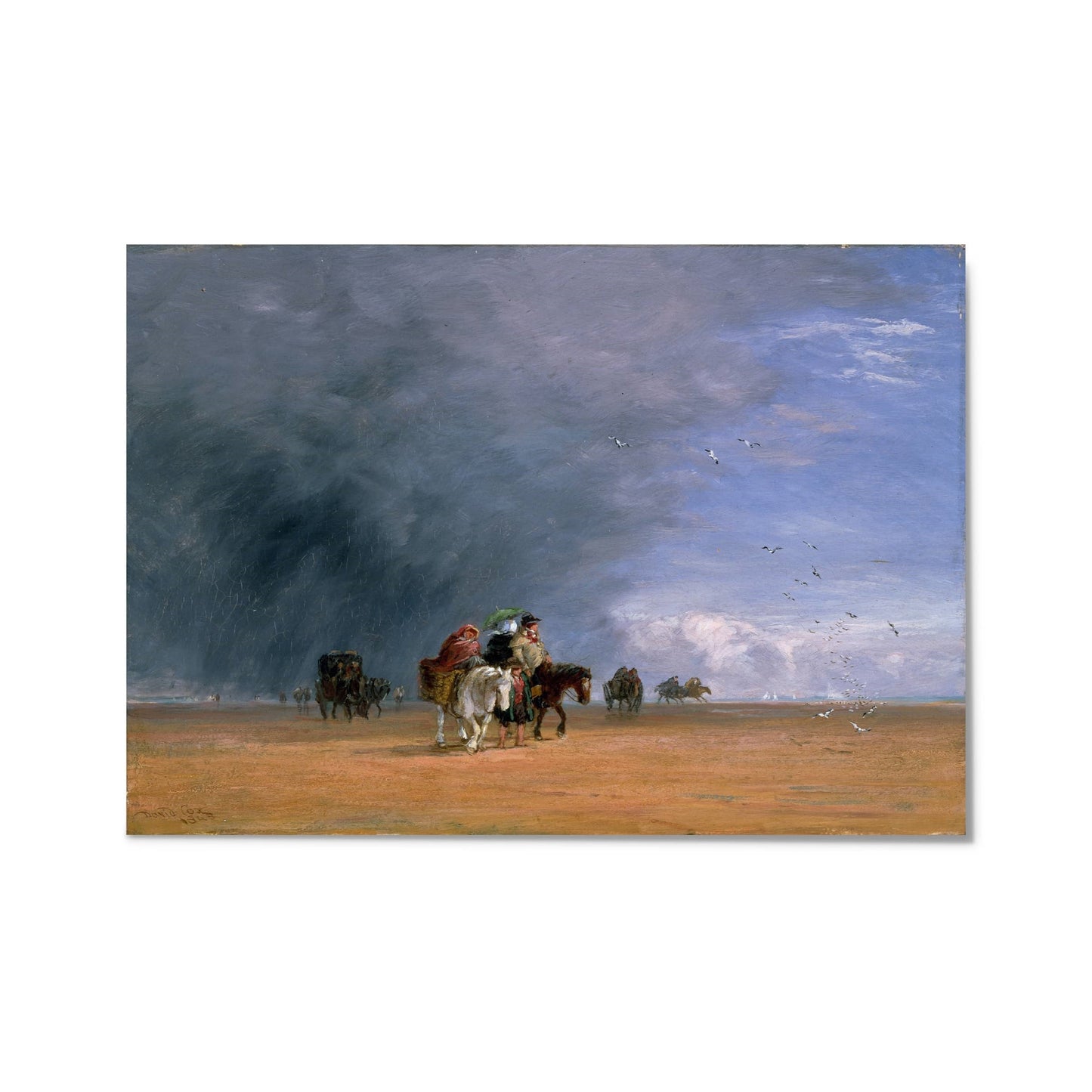 Crossing the Sands Postcard