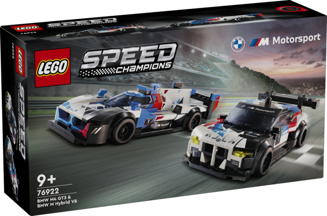 LEGO® 76922 BMW M4 GT3 & BMW M Hybrid V8 Race Cars