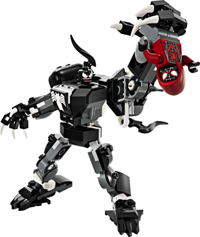 LEGO® 76276 Venom Mech Armour vs Miles Morales
