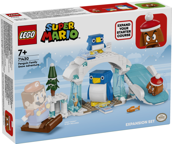 LEGO® 71430 Super Mario Penguin Family Snow Adventure