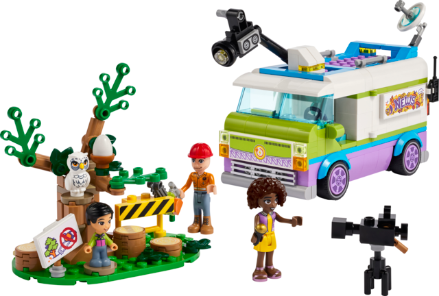 LEGO® 41749 Newsroom Van
