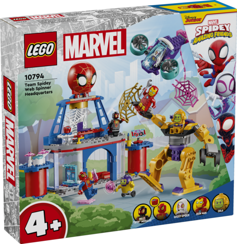 LEGO® 10794 Team Spidey Web Spinner Headquarters