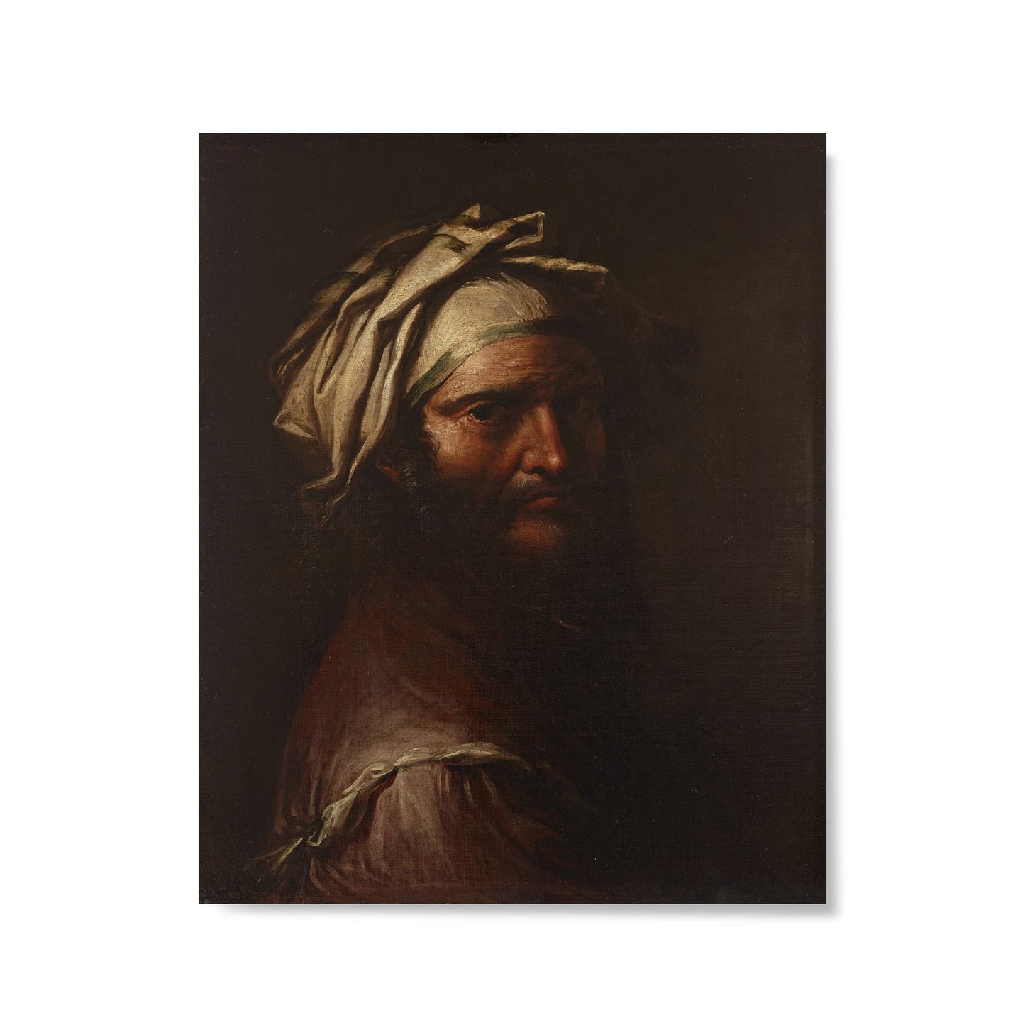 Head of a Man with a Turban Postcard