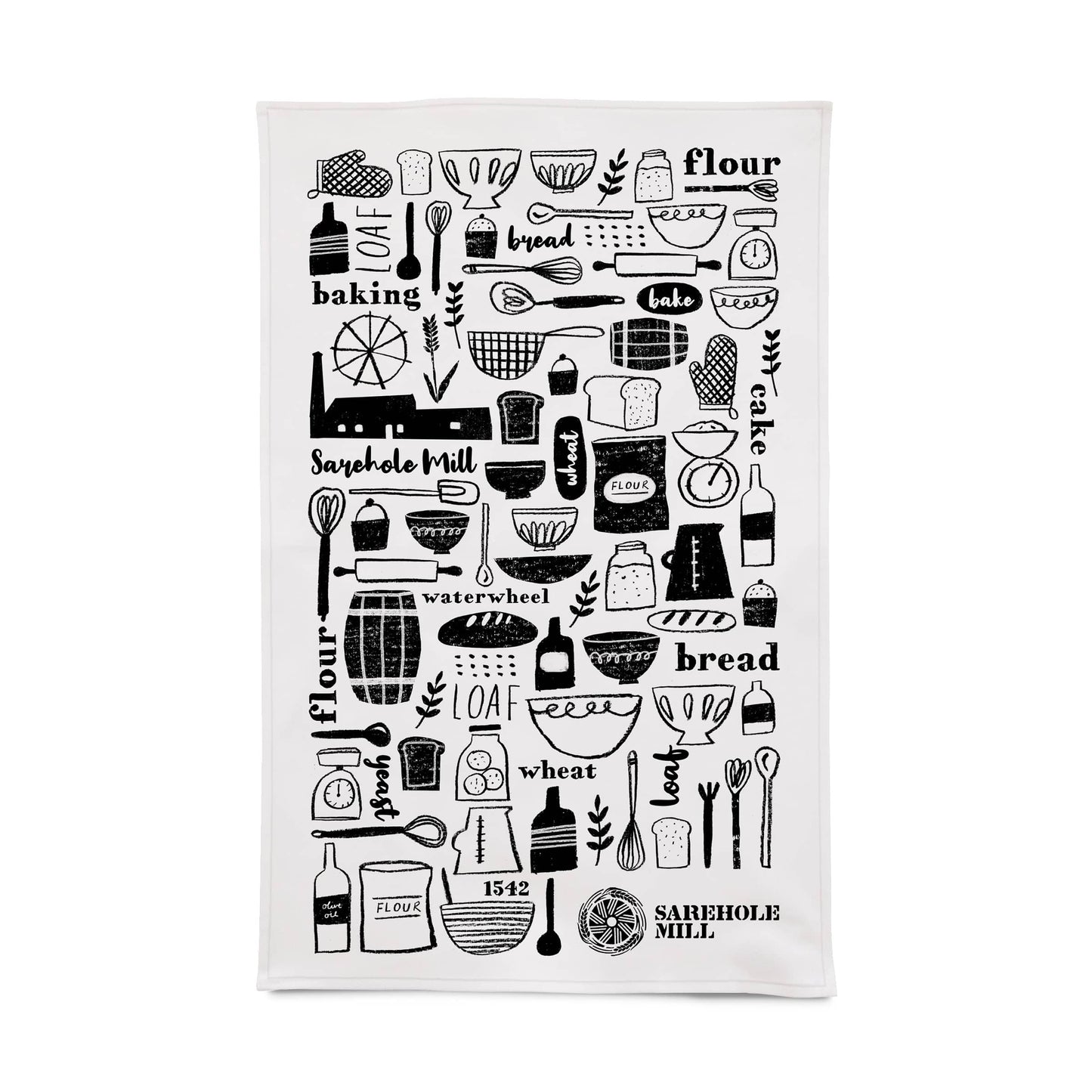 Sarehole Mill Inspired Tea Towel