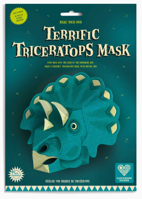 Make Your Own Triceratops Mask