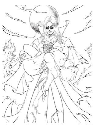 Ozzy Osbourne: The Official Colouring Book