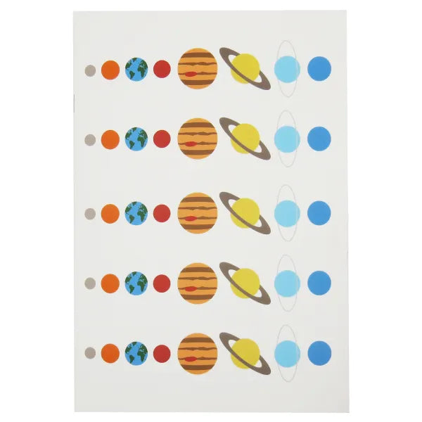 A5 Solar System Notepad