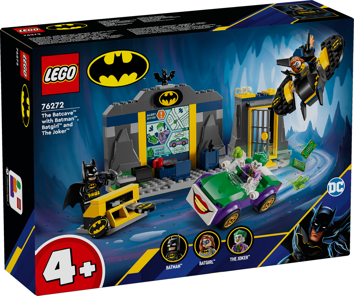 LEGO® 76272 The Batcave with Batman, Batgirl and The Joker