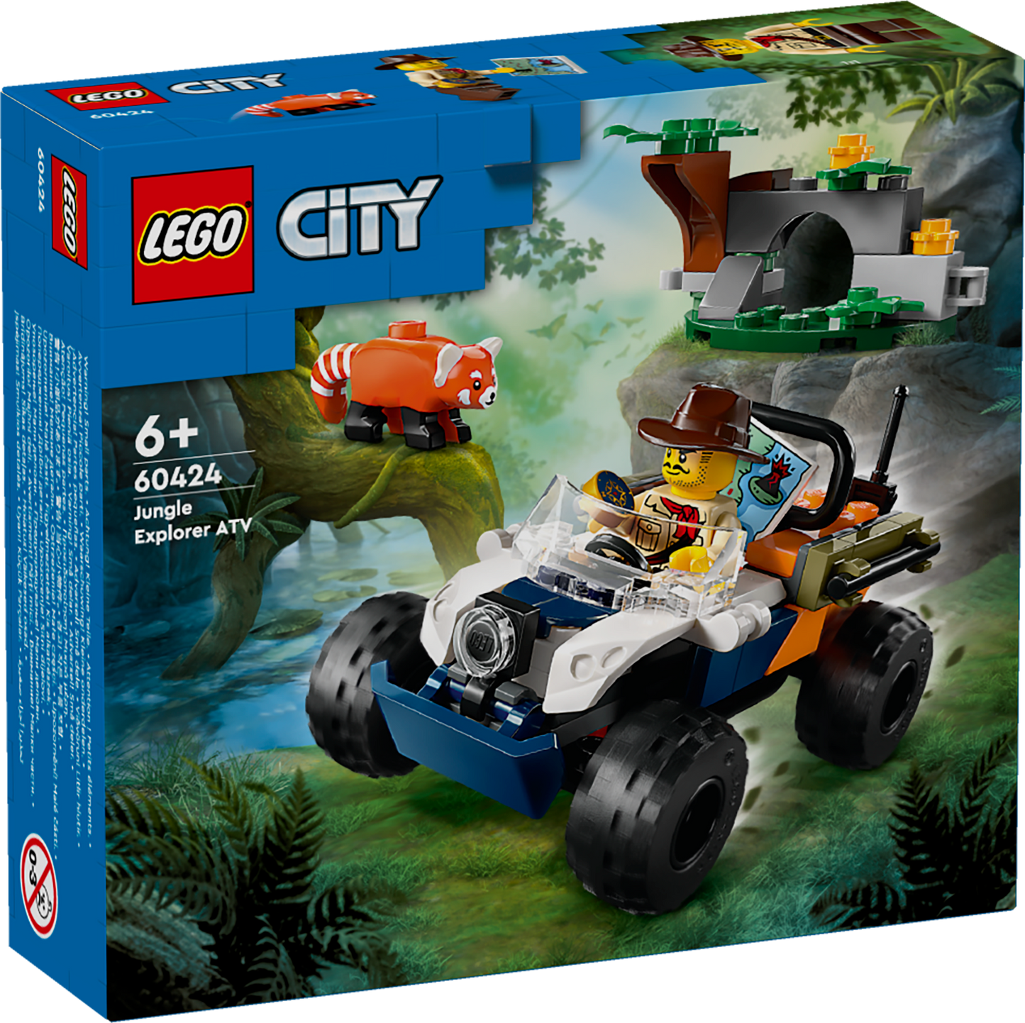 LEGO® 60424 Jungle Explorer ATV Red Panda Mission