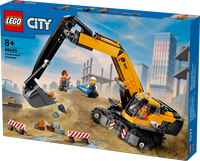 LEGO® 60420 Yellow Construction Excavator