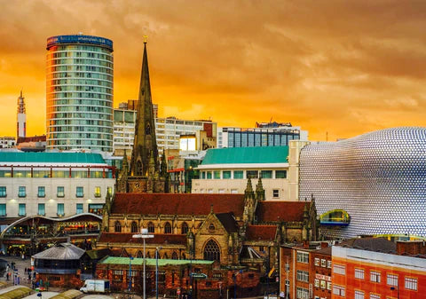 Bullring Skyline postcard