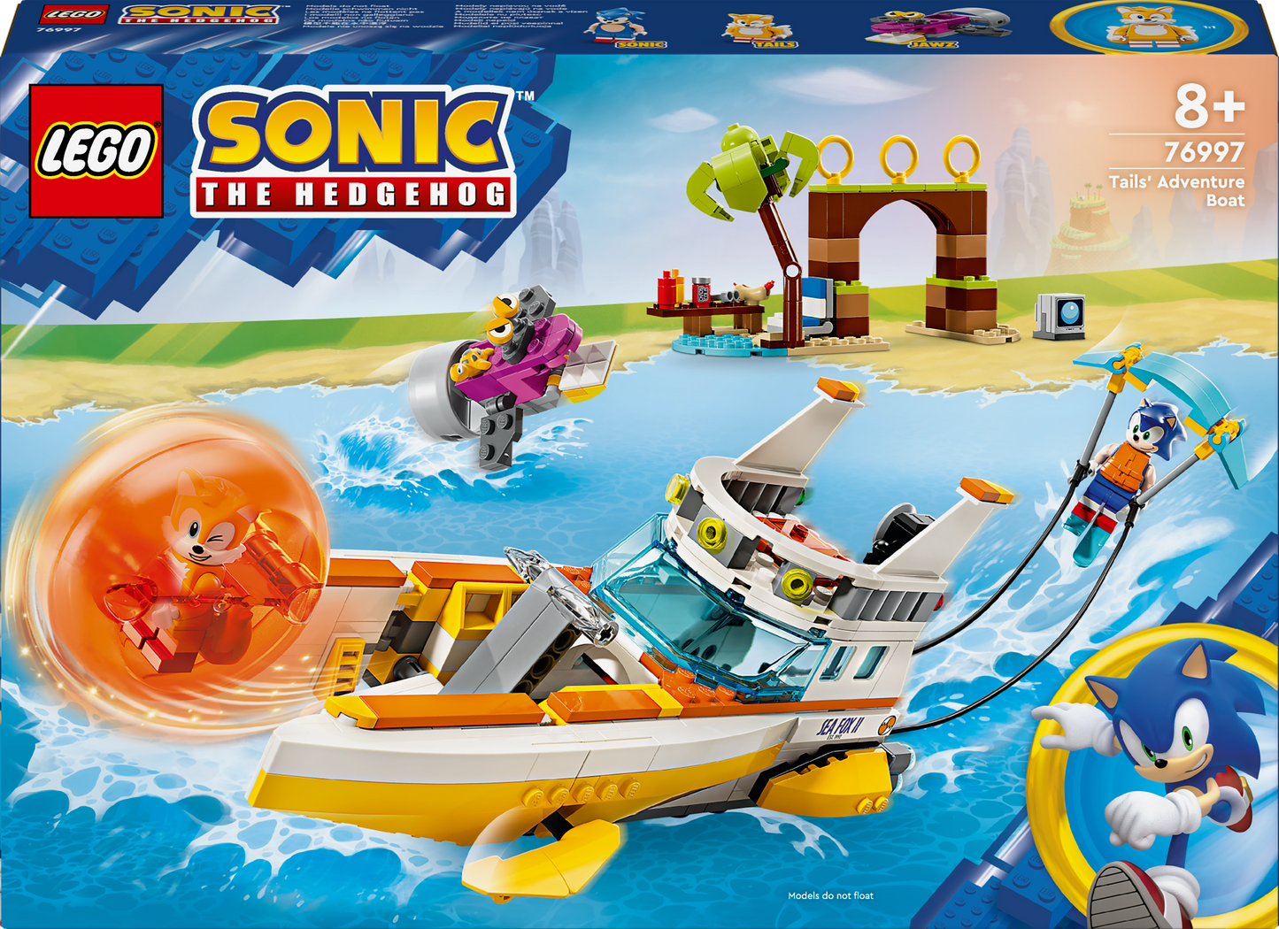 LEGO® 76997 Tails' Adventure Boat