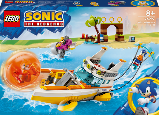 LEGO® 76997 Tails' Adventure Boat