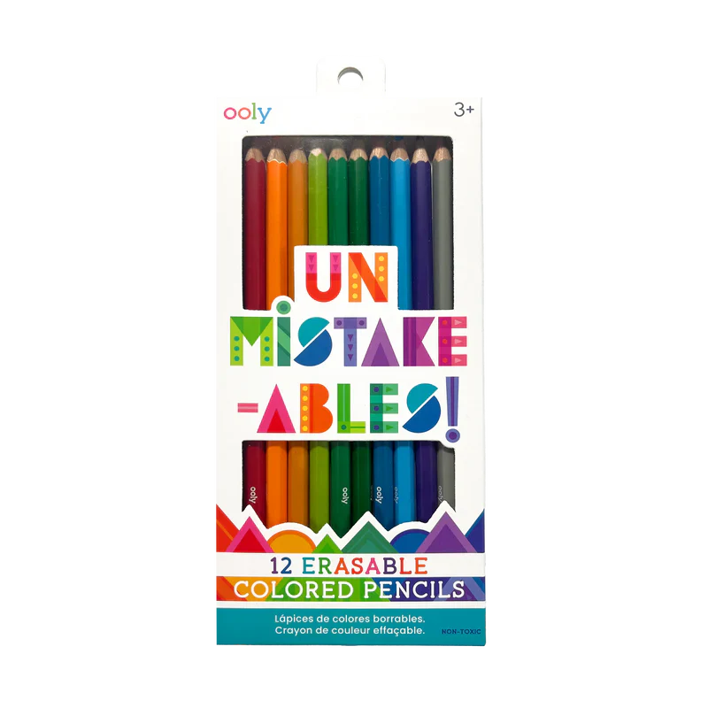 Erasable Coloured Pencils Set