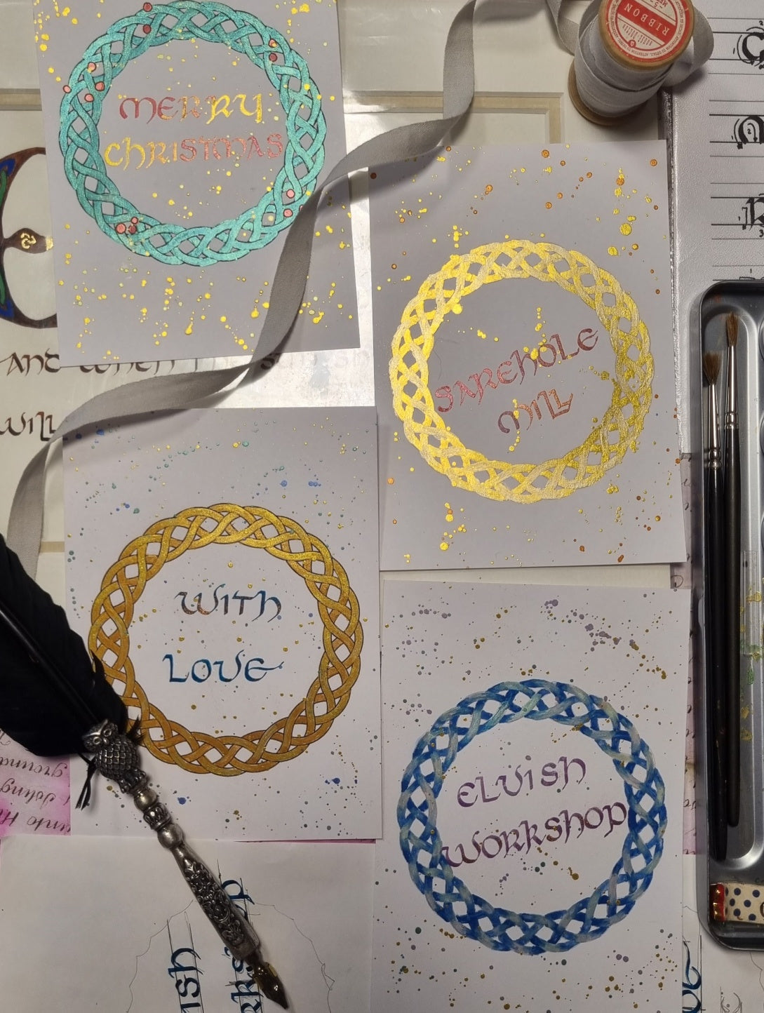 Celtic Winter Calligraphy Workshop