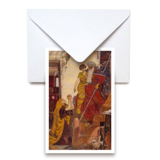 Elijah and the Widows Son Card