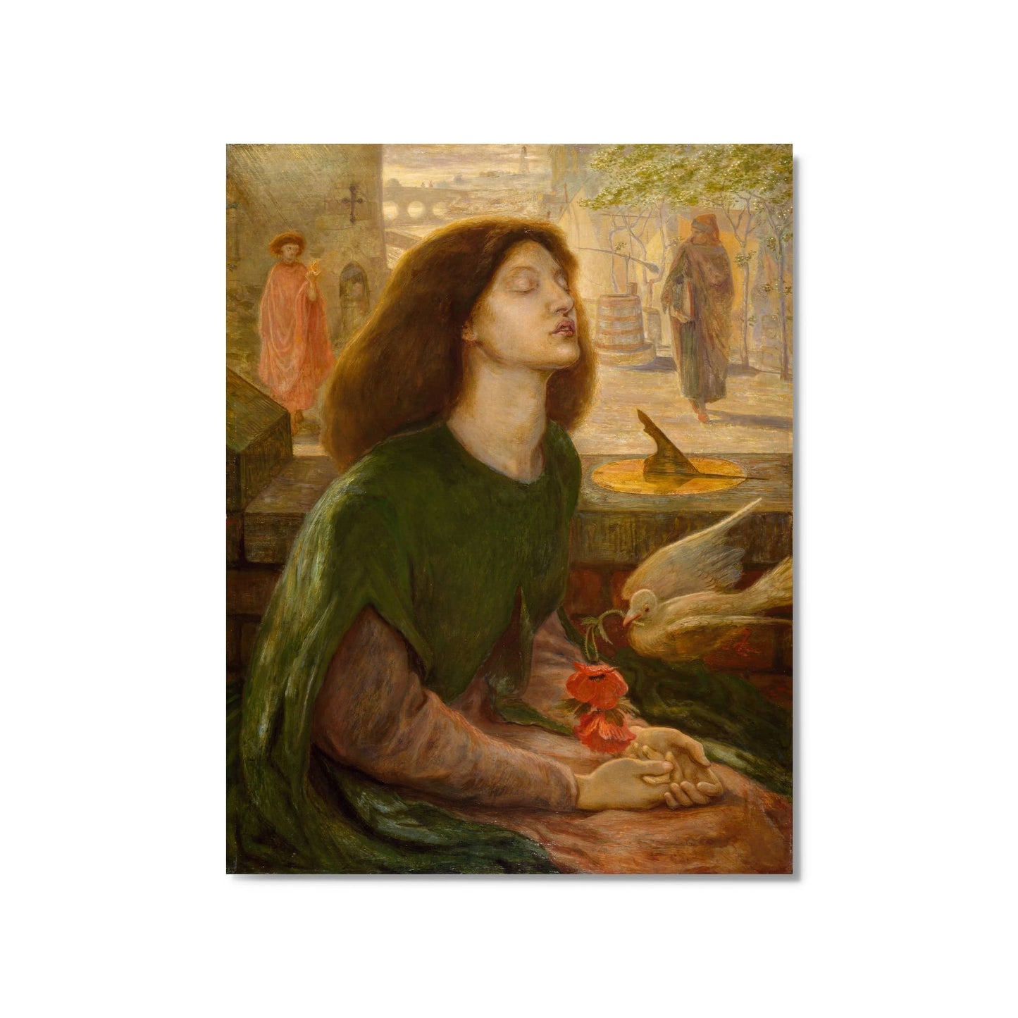 Beata Beatrix Postcard