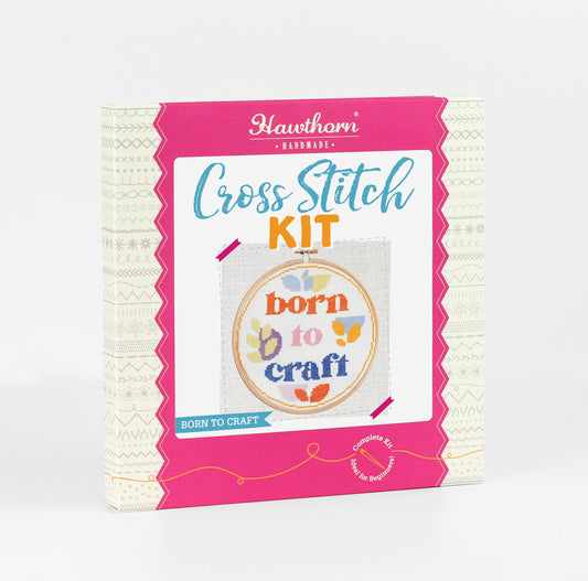 Born To Craft Cross Stitch Kit