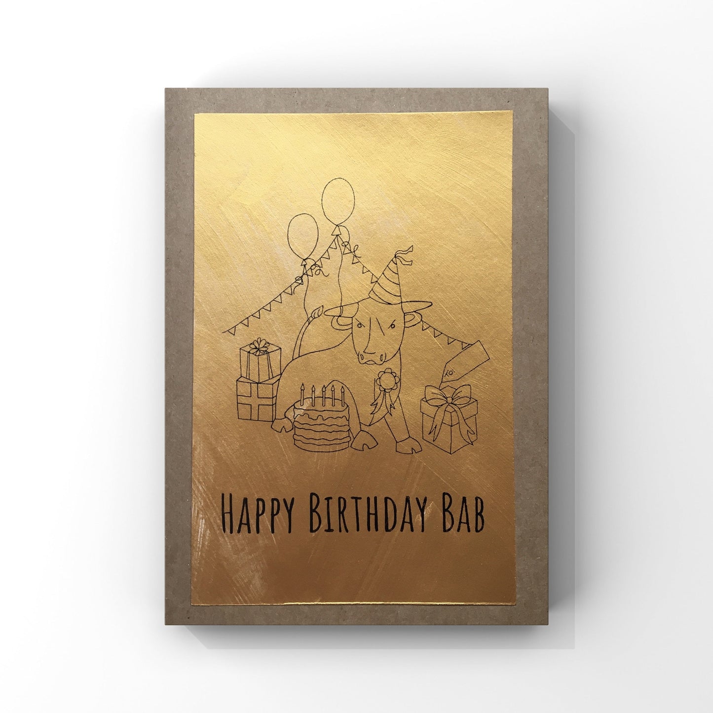 Birmingham Bull Card