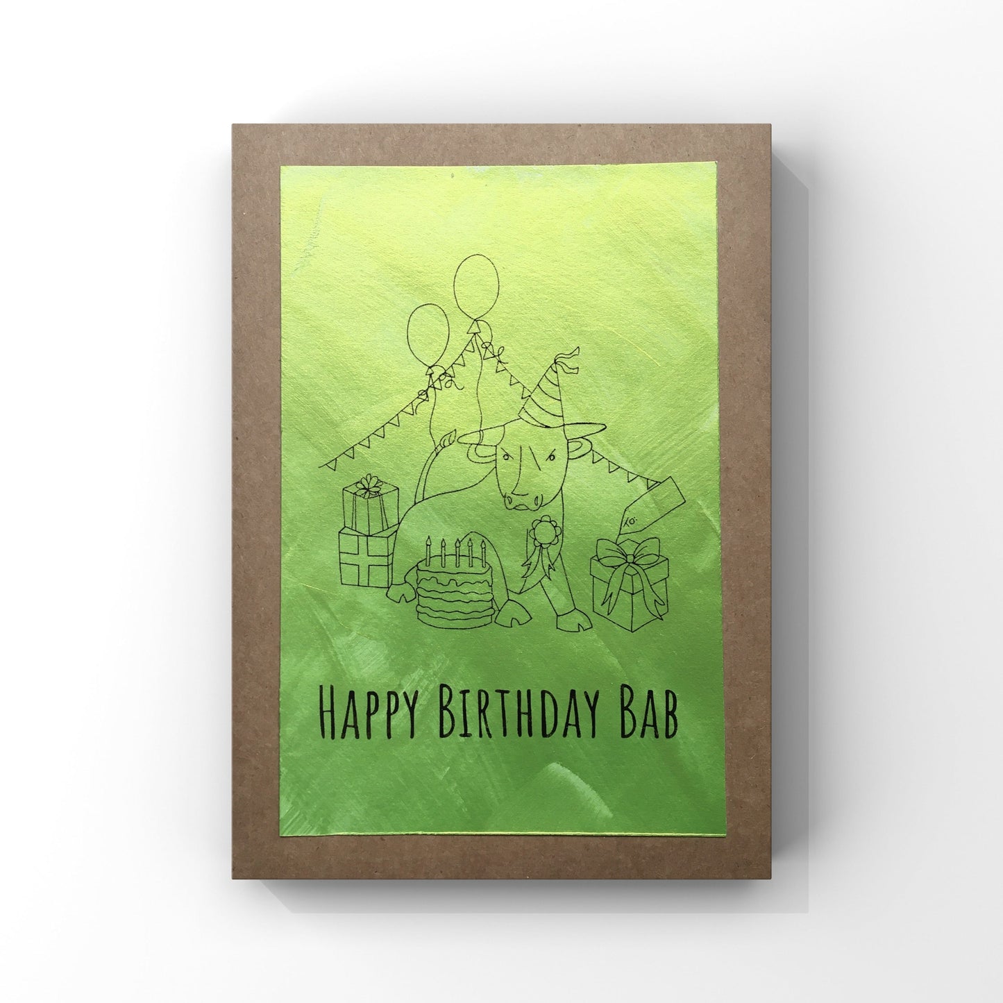 Birmingham Bull Card