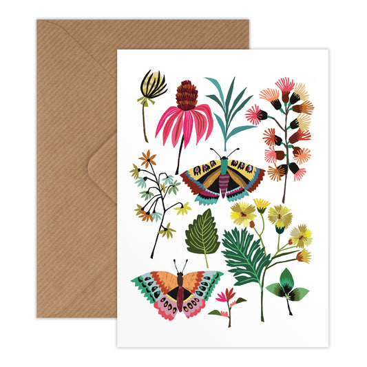 Butterflies Greetings Card