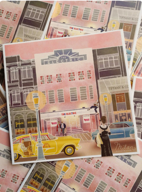 Tiffany’s Electric Greeting Card