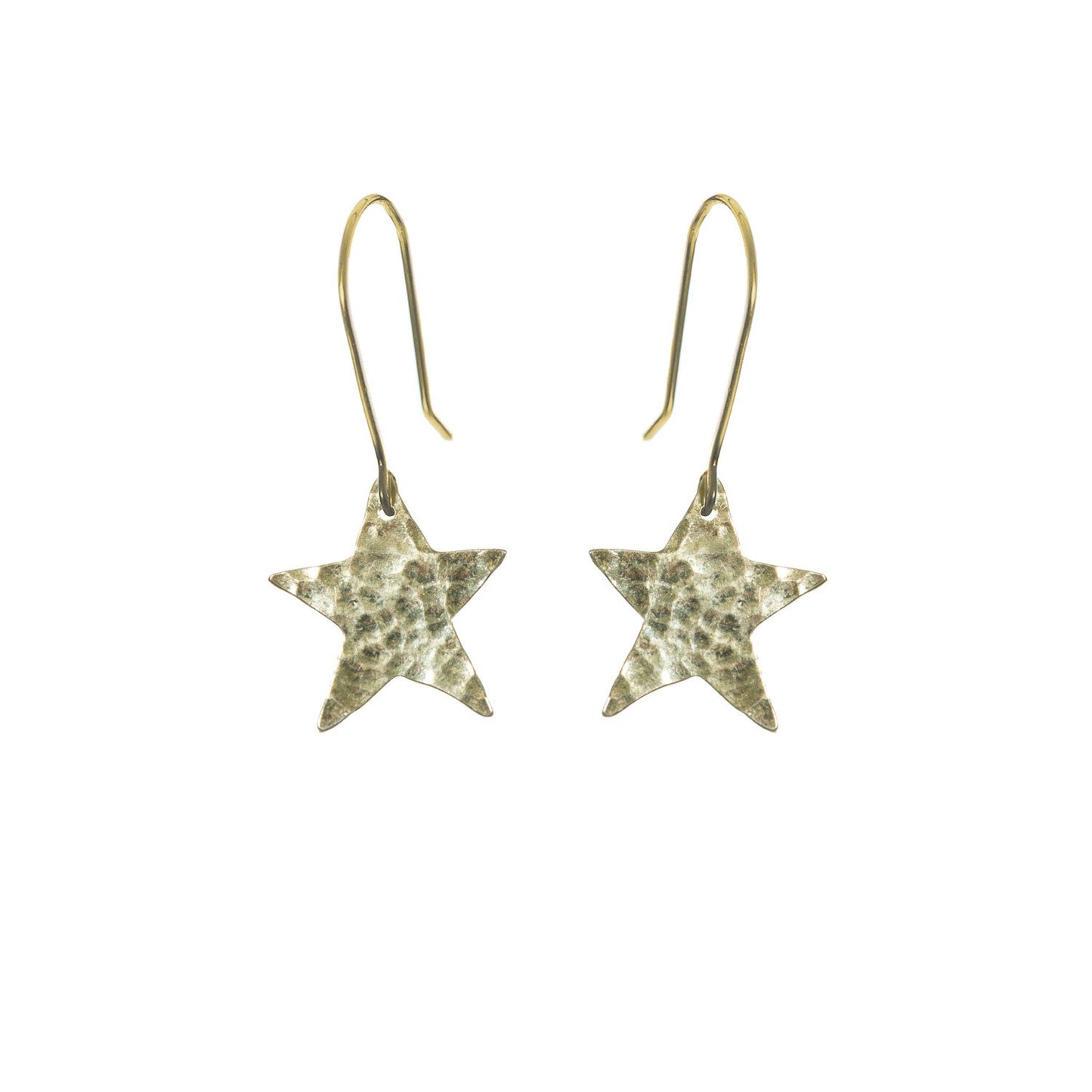 Plated Star Earrings