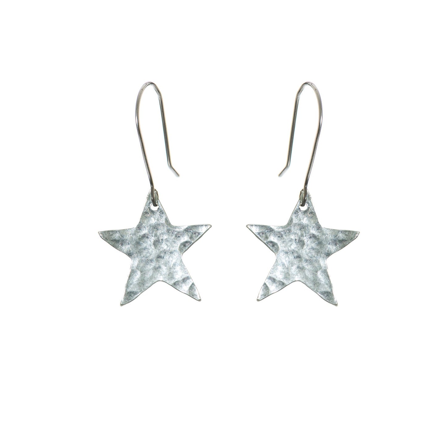 Plated Star Earrings