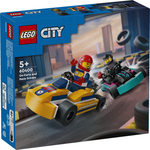 LEGO® 60400 Go-karts and Race Drivers
