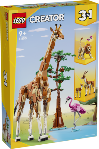 LEGO® 31150 Wild Safari Animals