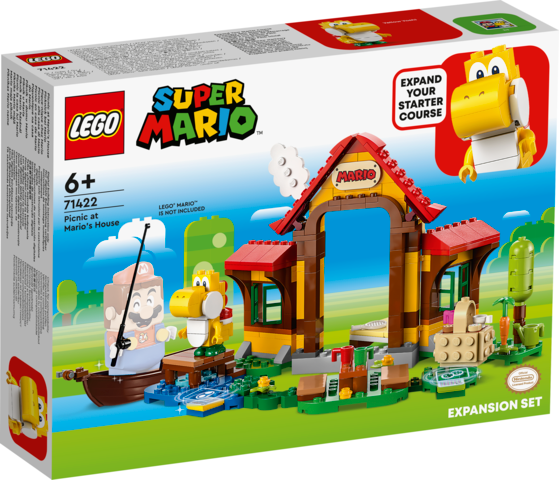 LEGO® 71422 Super Mario Picnic at Mario's House Expansion Set