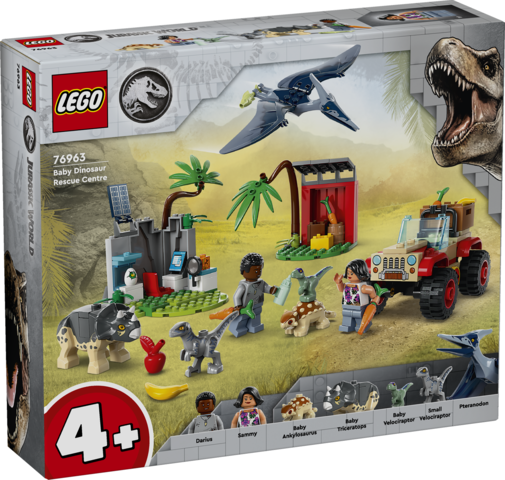 LEGO® 76963 Baby Dinosaur Rescue Centre