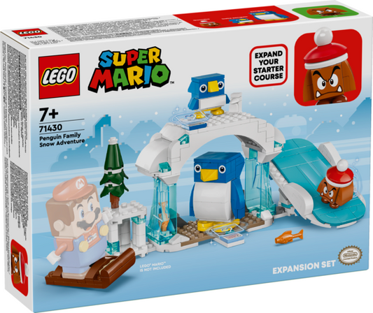 LEGO® 71430 Super Mario Penguin Family Snow Adventure