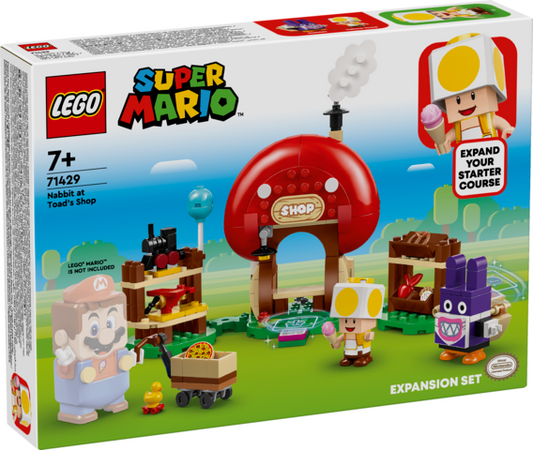 LEGO® 71429 Nabbit at Toad's Shop Expansion Set