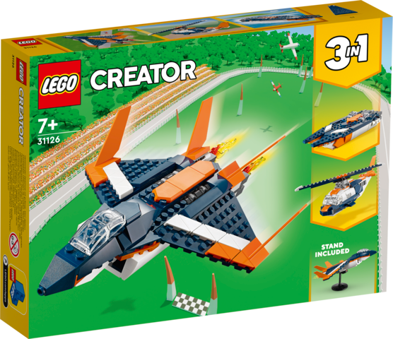 LEGO® 31126 Supersonic Jet