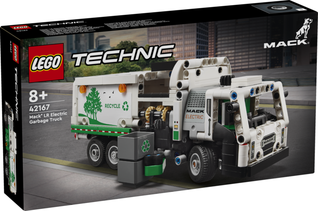 LEGO® 42167 Mack LR Electric Garbage Truck