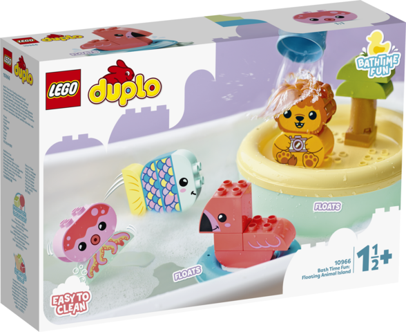 LEGO® 10966 Bath time Fun: Floating Animal Island