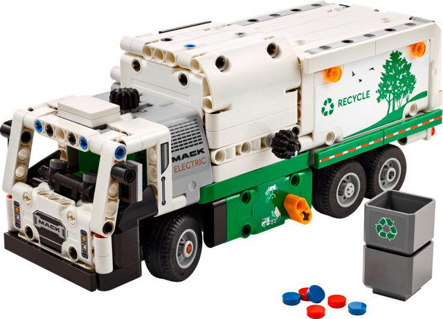 LEGO® 42167 Mack LR Electric Garbage Truck