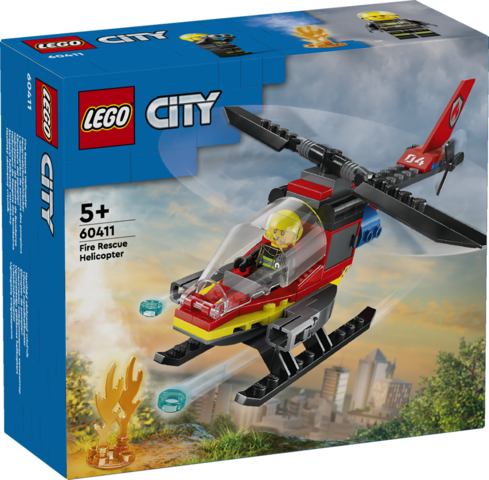 LEGO® 60411 Fire Rescue Helicopter
