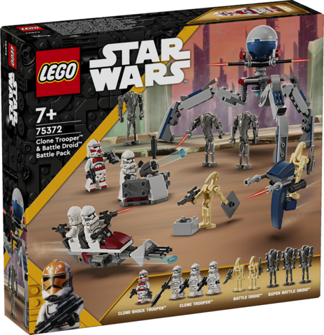 LEGO® 75372 Clone Trooper & Battle Droid