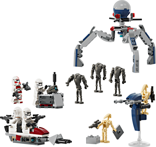 LEGO® 75372 Clone Trooper & Battle Droid