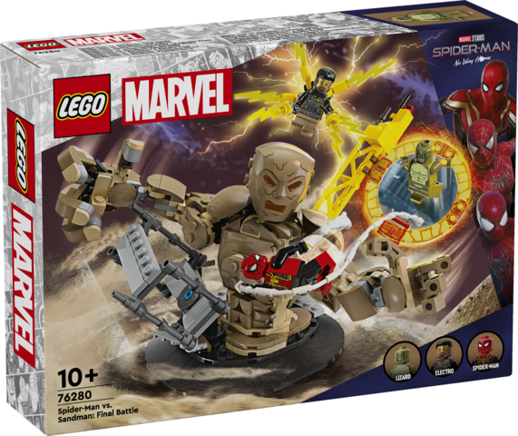 LEGO® 76280 Spider-Man vs. Sandman: Final Battle
