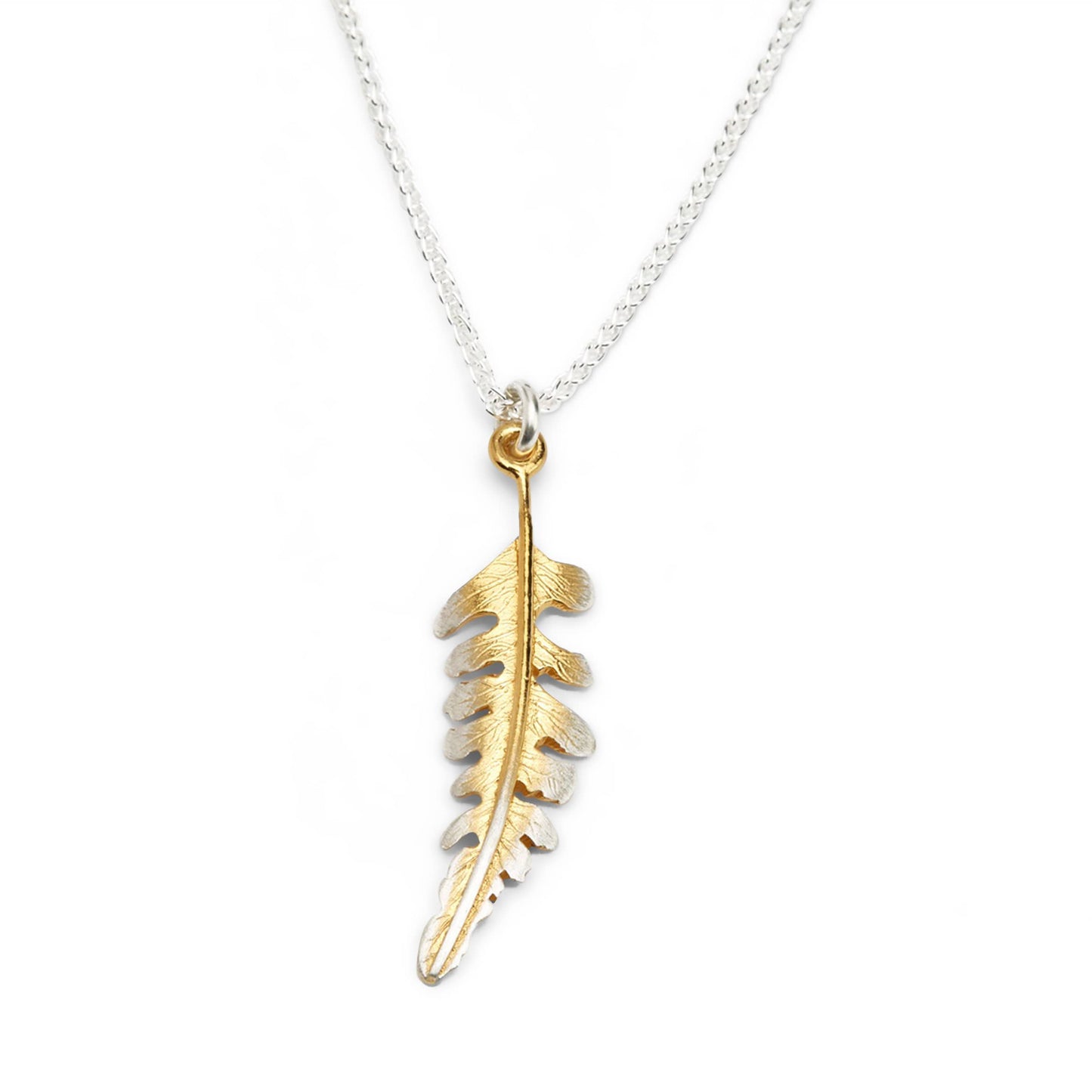 Frosted Fern Necklace