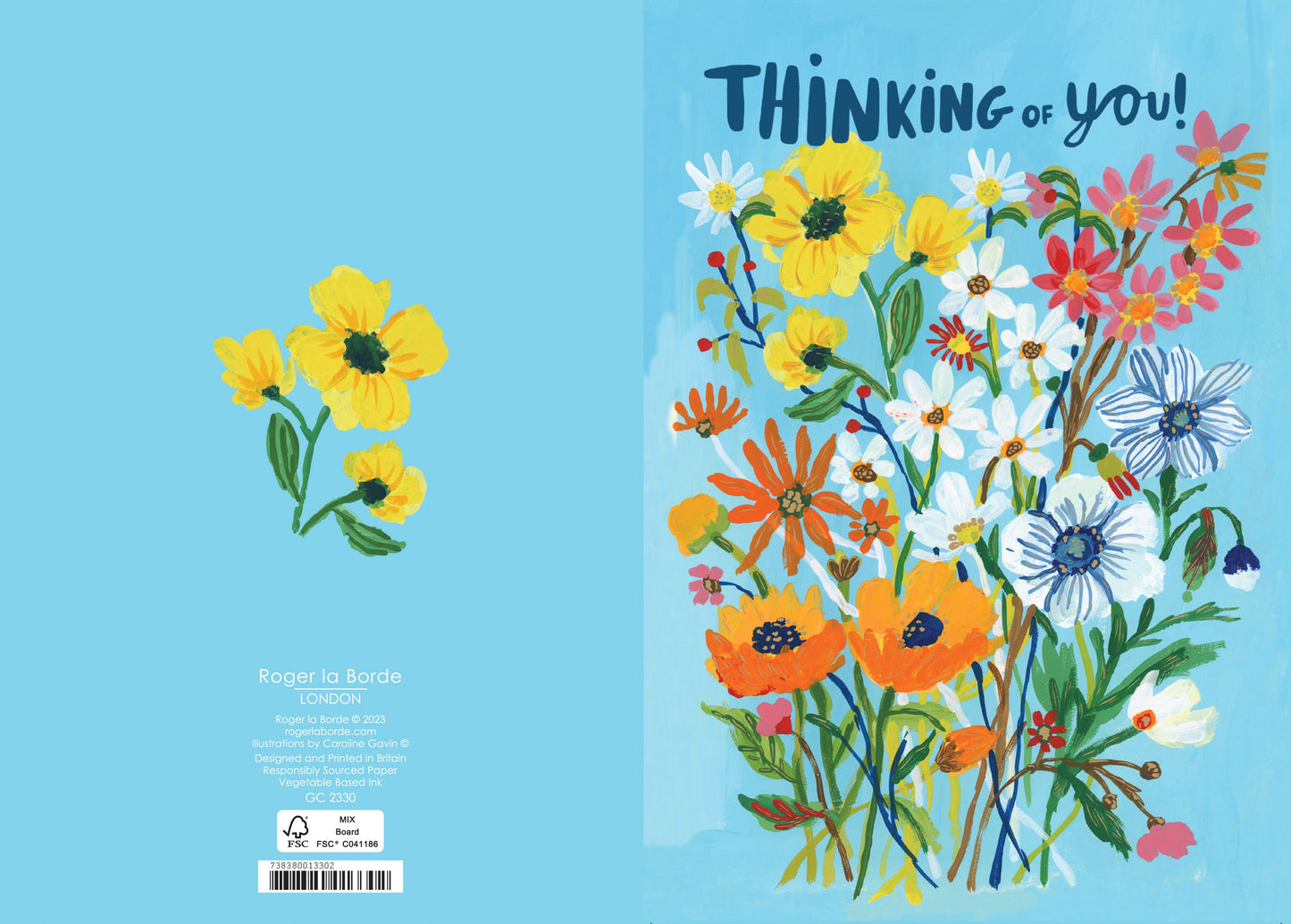 Caring Bouquet Greeting Card