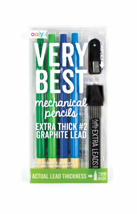 Mechanical Pencils Blues 6 Piece Set