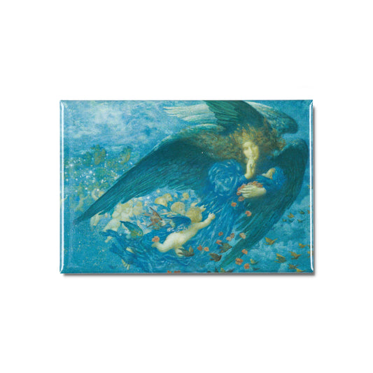 Night With Her Train Of Stars Magnet