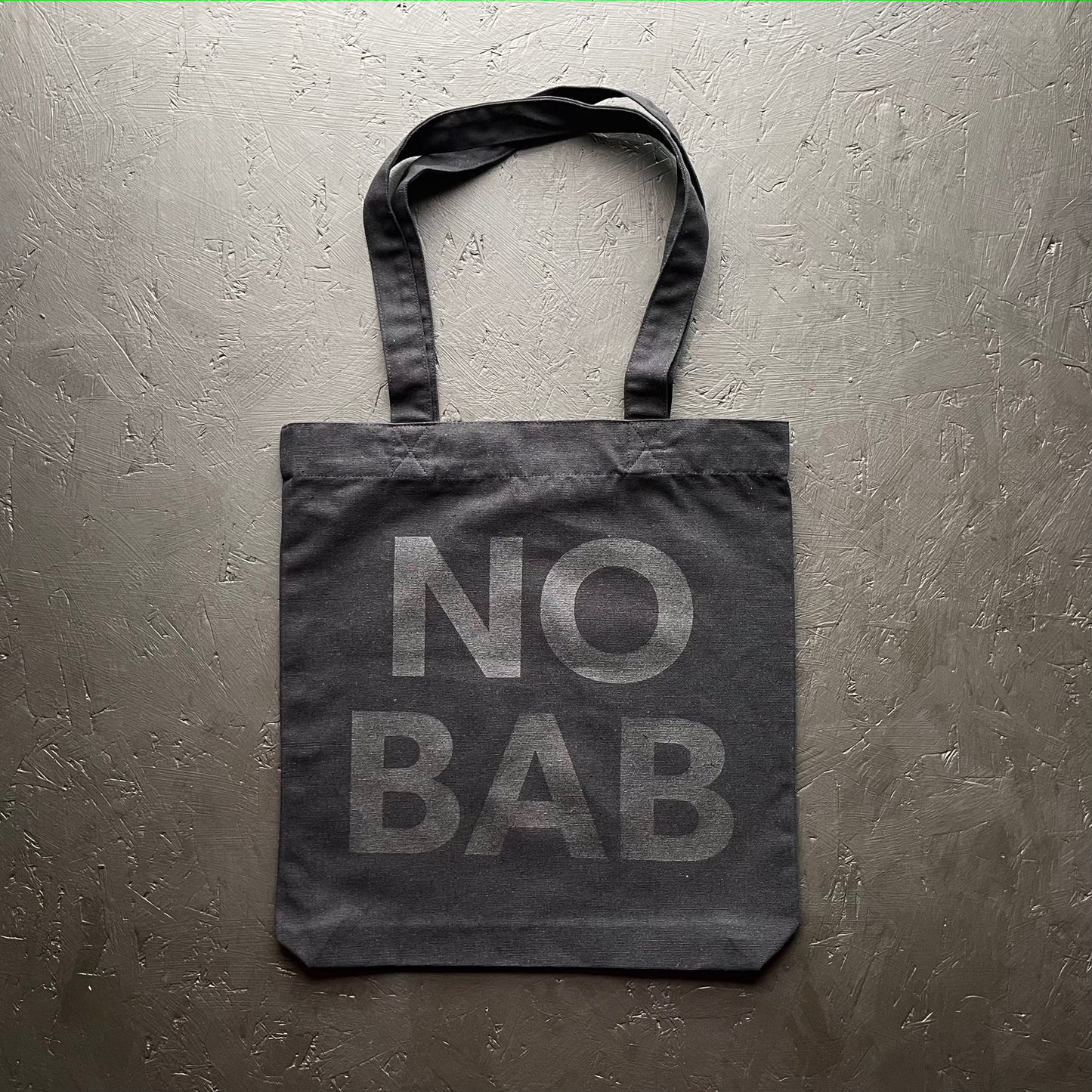 No Bab Recycled Tote Bag